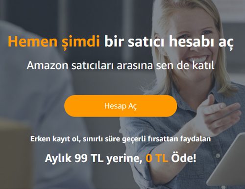 Amazon.com.tr Satıcı Kayıtlarına Başladı