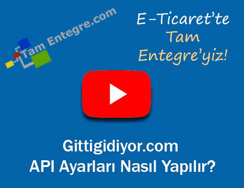 Gittigidiyor.com API Ayarları Nasıl Yapılır?