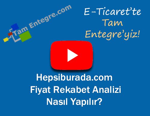 Hepsiburada.com Fiyat Rekabet Analizi Nasıl Yapılır?