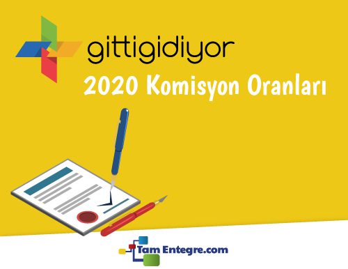 Gittigidiyor 2020 Komisyon Oranları